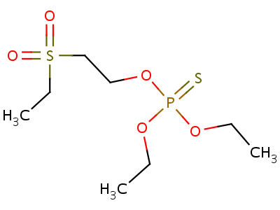 Demeton-o-sulfone Structure,4891-54-7Structure