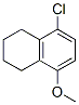 5-Chloro-8-methoxy-1,2,3,4-tetrahydronaphthalene Structure,100126-67-8Structure