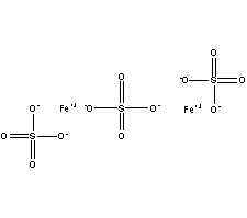 Ferric sulfate Structure,10028-22-5Structure