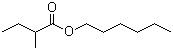 Hexyl 2-methylbutyrate Structure,10032-15-2Structure