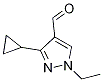 3-Cyclopropyl-1-ethyl-1h-pyrazole-4-carbaldehyde Structure,1006490-05-6Structure