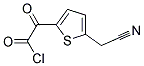 2-Thiopheneacetyl chloride, 5-(cyanomethyl)-alpha-oxo-(9ci) Structure,100750-92-3Structure