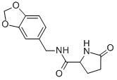 Pyrrolidinecarboxamide, N-(1,3-benzodioxol-5-ylmethyl)-5-oxo- Structure,1009237-29-9Structure