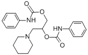 [1-(Phenylcarbamoyloxy)-3-piperidin-1-ylpropan-2-yl] n-phenylcarbamate hydrochloride Structure,101-08-6Structure