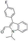 3-(4-Fluorophenyl)-1-isopropyl-1H-indole-2-carbaldehyde Structure,101125-34-2Structure