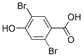 2,5-Dibromo-4-hydroxybenzoic acid Structure,101421-19-6Structure