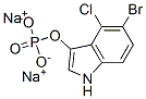 5-Bromo-4-chloro-3-indolyl phosphate disodium salt Structure,102185-33-1Structure