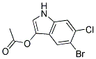 5-Bromo-6-chloro-3-indoxyl-3-acetate Structure,102185-48-8Structure