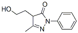 4-(2-Hydroxyethyl)-3-methyl-1-phenyl-2-pyrazolin-5-one Structure,10223-33-3Structure