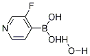 3-Fluoropyridine-4-boronic acid hydrate Structure,1029880-18-9Structure