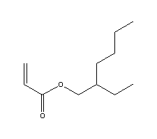 2-Ethylhexyl acrylate Structure,103-11-7Structure