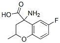 4-Amino-6-fluoro-2-methylchroman-4-carboxylic acid Structure,103197-11-1Structure