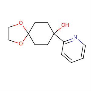 4-Hydroxy-4-(2-pyridyl)cyclohexanone ethylene acetal Structure,103319-04-6Structure