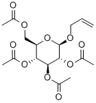 烯丙基-四-O-乙?；?β-D-吡喃葡萄糖苷結(jié)構(gòu)式_10343-15-4結(jié)構(gòu)式