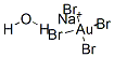 Sodium tetrabromoaurate(iii) hydrate Structure,10378-49-1Structure