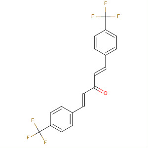 Trans,trans-1,5-bis[4-(trifluoromethyl)phenyl]-1,4-pentadien-3-one Structure,103836-71-1Structure