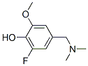 4-(Dimethylaminomethyl)-6-fluoro-2-methoxyphenol Structure,103905-49-3Structure