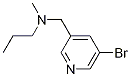 N-((5-bromopyridin-3-yl)methyl)-n-methylpropan-1-amine Structure,104290-47-3Structure