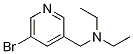 N-((5-bromopyridin-3-yl)methyl)-n-ethyl ethanamine Structure,104290-48-4Structure