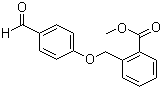 Benzoic acid, 2-[(4-formylphenoxy)methyl]-, methyl ester Structure,1046494-85-2Structure