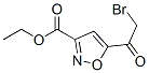 Ethyl 5-(2-bromoacetyl)isoxazole-3-carboxylate Structure,104776-74-1Structure