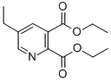 5-Ethylpyridine-2,3-dicarboxylic acid diethyl ester Structure,105151-39-1Structure