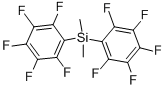 Bis(pentafluorophenyl)dimethylsilane Structure,10536-62-6Structure