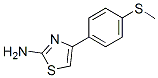 4-[4-(Methylthio)phenyl]-1,3-thiazol-2-amine Structure,105512-85-4Structure