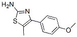 4-(4-Methoxy-phenyl)-5-methyl-thiazol-2-ylamine Structure,105512-88-7Structure