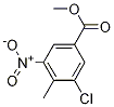 Methyl 3-chloro-4-methyl-5-nitrobenzoate Structure,1057652-84-2Structure