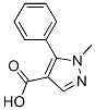 1-Methyl-5-phenyl-1H-pyrazole-4-carboxylic acid Structure,105994-75-0Structure