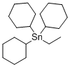 Ethyltricyclohexyltin Structure,106376-80-1Structure