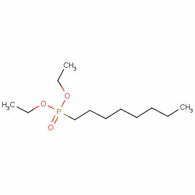 Diethyl 1-octylphosphonate, Structure,1068-07-1Structure