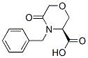 (3S)-4-Benzyl-5-oxomorpholine-3-carboxylic acid Structure,106973-37-9Structure