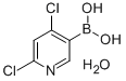 2,4-Dichloropyridine-5-boronic acid hydrate Structure,1072952-26-1Structure