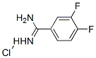 3,4-Difluoro-benzamidine HCL Structure,107392-33-6Structure