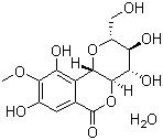 Bergenin monohydrate, 98 Structure,108032-11-7Structure