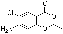 2-Ethoxy-4-amino-5-chlorobenzoic acid Structure,108282-38-8Structure