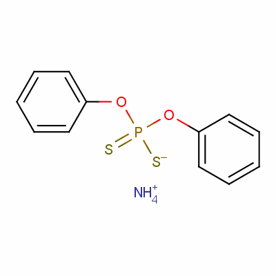 Ammonium o,o-diphenyl dithiophosphate Structure,1085-35-4Structure