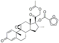 21-Acetyloxy deschloromometasone furoate 9,11-epoxide Structure,109183-56-4Structure