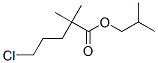 Isobutyl 5-chloro-2,2-dimethylvalerate Structure,109232-37-3Structure