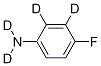 4-Fluoroaniline-2,3,5,6-d4 Structure,1093659-81-4Structure