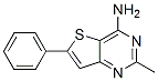 4-Amino-2-methyl-6-phenylthieno[3,2-d]pyrimidine Structure,109879-70-1Structure