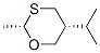 1,3-Oxathiane,2-methyl-5-(1-methylethyl)-,cis-(9ci) Structure,110523-70-1Structure