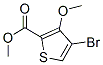 Methyl 4-bromo-3-methoxythiophene-2-carboxylate Structure,110545-67-0Structure