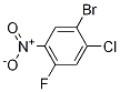 1-Bromo-2-chloro-4-fluoro-5-nitrobenzene Structure,111010-08-3Structure