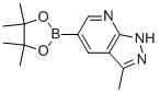 3-Methyl-5-(4,4,5,5-tetramethyl-1,3,2-dioxaborolan-2-yl)-1h-pyrazolo[3,4-b]pyridine Structure,1111637-76-3Structure