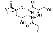 N-Glycolylneuraminic acid Structure,1113-83-3Structure