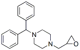 4-(Diphenylmethyl)-1-(2,3-epoxypropyl)piperazine Structure,111452-72-3Structure