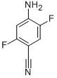 4-Amino-2,5-difluorobenzonitrile Structure,112279-61-5Structure